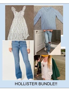 Hollister Bundle Jeans Dresses Sweater